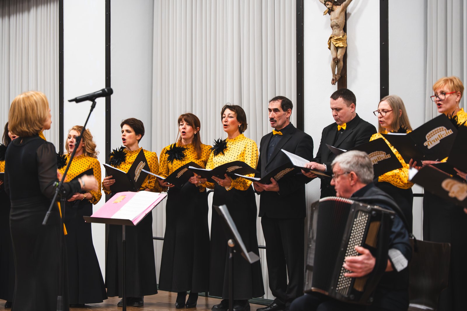 Tradizia Chor beim Konzert